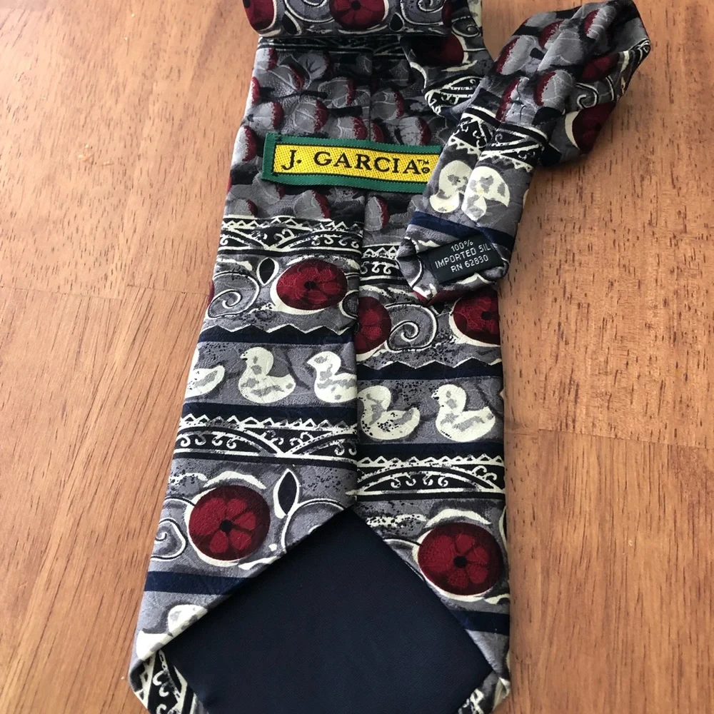 🎉Host Pick🎉 Vintage J. Garcia Silk NeckTie - Picture 4 of 4